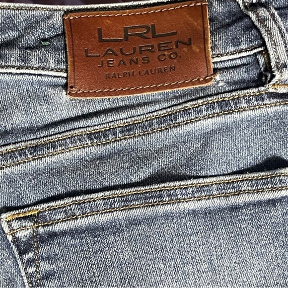 LRL Lauren Jeans Co. Ralph Lauren Straight Leg Med Wash Size 8 - Picture 11 of 16